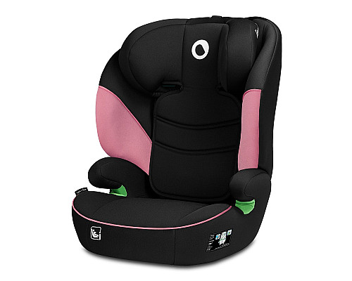 Дитяче автокрісло Lionelo  LARS  I-SIZE - чорно-рожеве