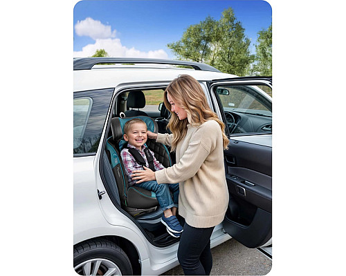 Автокрісло Nukido Prestige Line ISOFIX 0-36 кг, чорно-синє