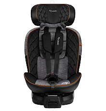 Автокрісло Nukido Prestige Line ISOFIX 0-36 кг, чорно-сіре