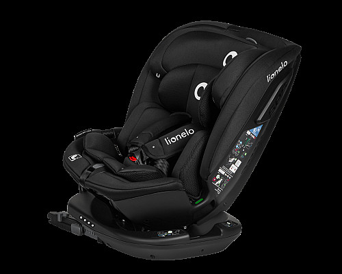Дитяче автокрісло Lionelo BASTIAAN RWF i-Size - чорне