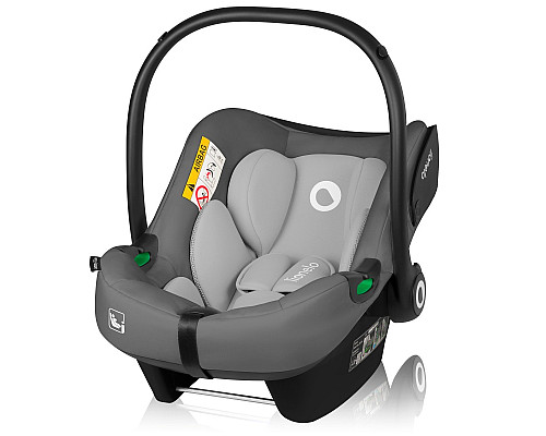 Дитяче автокрісло Lionelo LEMMY I-SIZE 40 х 87 см - сіре