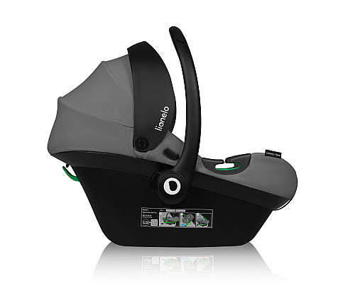 Дитяче автокрісло Lionelo LEMMY I-SIZE 40 х 87 см - сіре