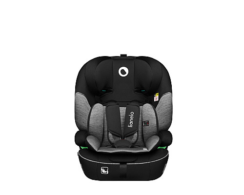 Дитяче автокрісло Lionelo  LEVI  I-SIZE - чорно-сіре