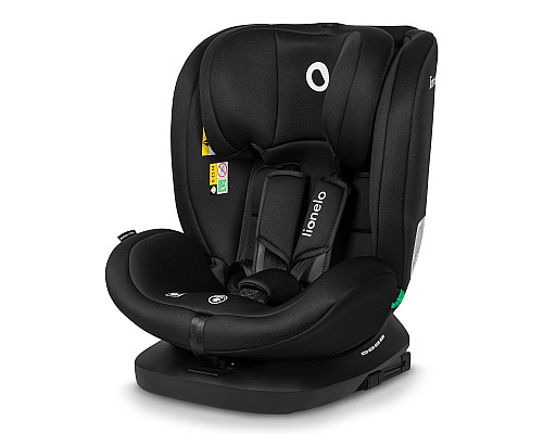 Дитяче автокрісло Lionelo BASTIAAN I-SIZE - чорно-сіре