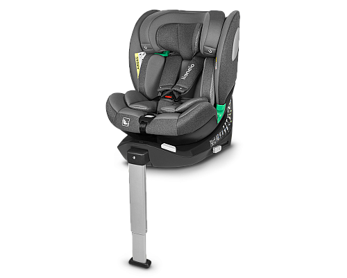 Дитяче автокрісло Lionelo BRAAM I-size - сіре