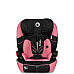 Дитяче автокрісло Lionelo  LEVI ONE I-SIZE - чорно-рожеве