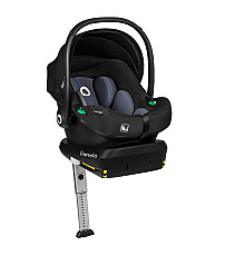 База з автокріслом Lionelo ASTRID I-SIZE SET BLACK GREY