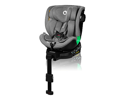 Дитяче автокрісло Lionelo HARMONY I-SIZE 54 х 44 х 59 см - сіре