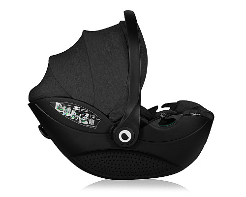 Дитяче автокрісло Lionelo MOXIE I-SIZE BLACK CARBON - чорне