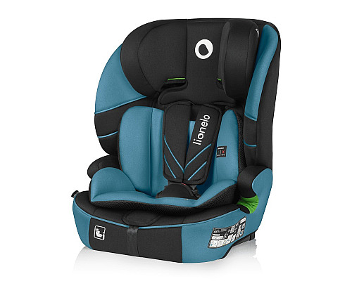 Дитяче автокрісло Lionelo  LEVI  FIX I-SIZE BLUE COBALT - чорно-синє