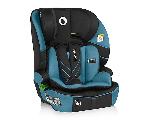 Дитяче автокрісло Lionelo  LEVI  FIX I-SIZE BLUE COBALT - чорно-синє