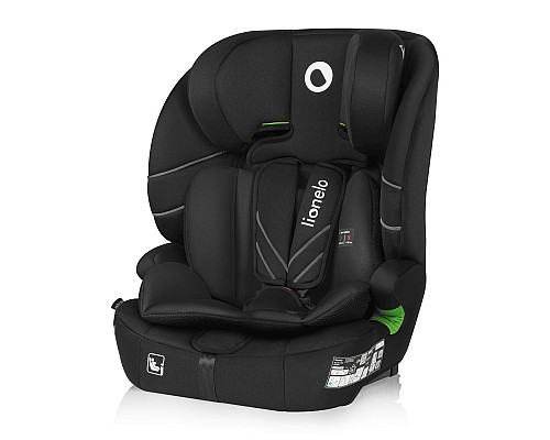 Дитяче автокрісло Lionelo  LEVI  FIX I-SIZE BLACK CARBON - чорниий