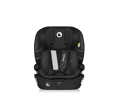 Дитяче автокрісло Lionelo  LEVI  FIX I-SIZE BLACK CARBON - чорниий
