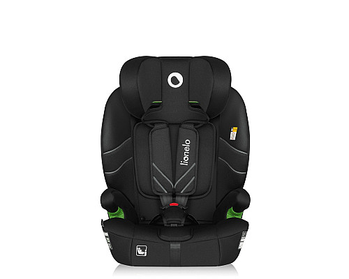 Дитяче автокрісло Lionelo  LEVI  FIX I-SIZE BLACK CARBON - чорниий