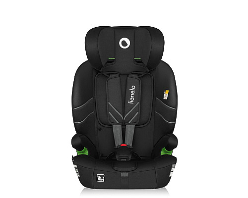 Дитяче автокрісло Lionelo  LEVI  FIX I-SIZE BLACK CARBON - чорниий
