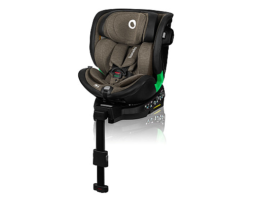 Дитяче автокрісло Lionelo HARMONY I-SIZE 54 х 44 х 59 см - чорно-оливкове