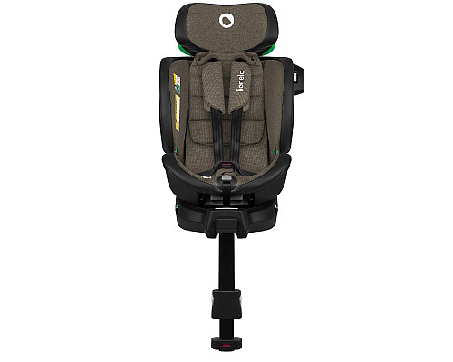 Дитяче автокрісло Lionelo HARMONY I-SIZE 54 х 44 х 59 см - чорно-оливкове