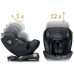 Автокрісло Nukido Aero Line ISOFIX 0-36 кг, чорне