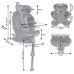 Автокрісло Nukido Aero Line ISOFIX 0-36 кг, чорне