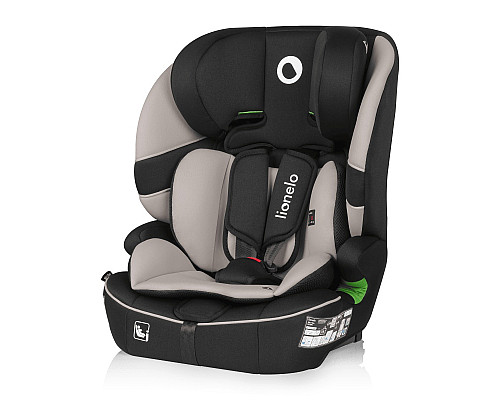 Дитяче автокрісло Lionelo BILLY I-SIZE BEIGE LATTE - чорно-бежеве