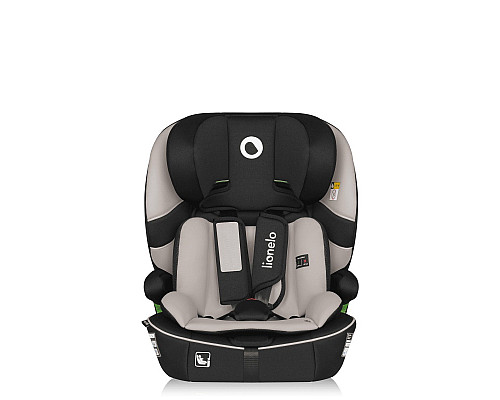 Дитяче автокрісло Lionelo BILLY I-SIZE BEIGE LATTE - чорно-бежеве