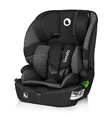 Дитяче автокрісло Lionelo BILLY I-SIZE BLACK GREY - чорно-сіре