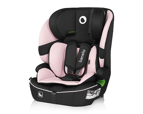 Дитяче автокрісло Lionelo BILLY I-SIZE PINK BABY - чорно-рожеве