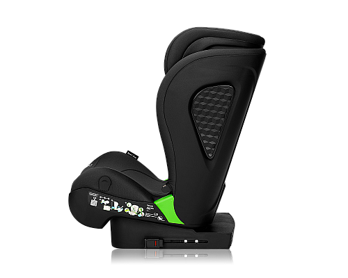 Дитяче автокрісло Lionelo NEAL I-SIZE BLACK CARBON - чорне