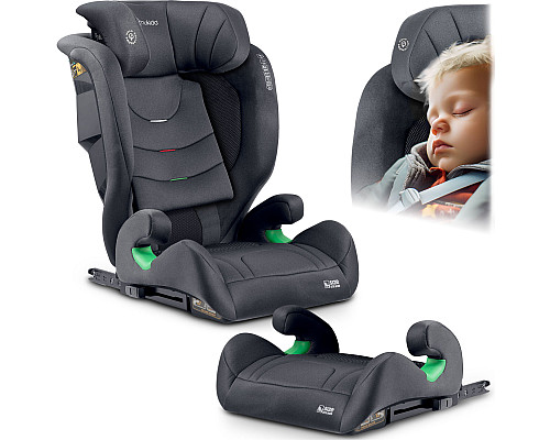 Автокрісло Nukido Louis Soft ISOFIX 15-36 кг, сіре