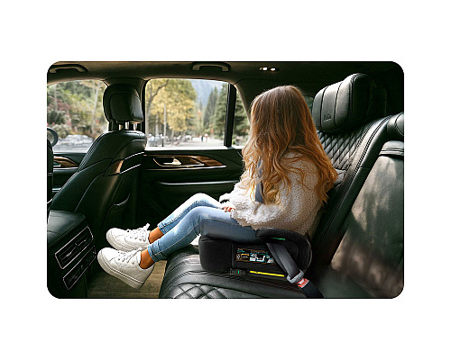 Бустер Nukido Louis ISOFIX 710200 125-150 см, чорний