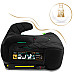 Бустер Nukido Louis ISOFIX 710200 125-150 см, чорний