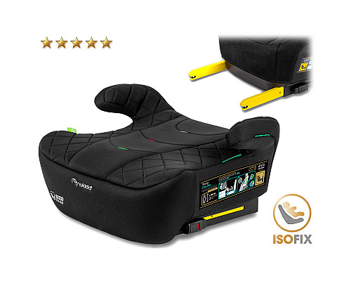 Бустер Nukido Louis ISOFIX 710200 125-150 см, чорний