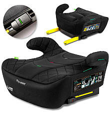 Бустер Nukido Louis ISOFIX 710200 125-150 см, чорний