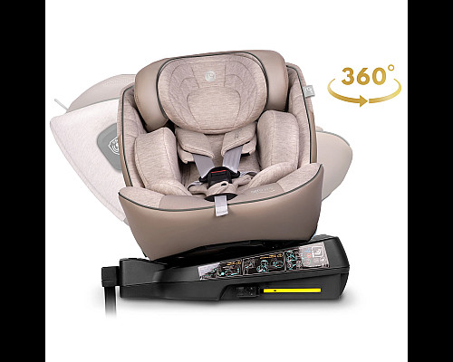 Автокрісло Nukido Aero Line ISOFIX 0-36 кг, бежеве