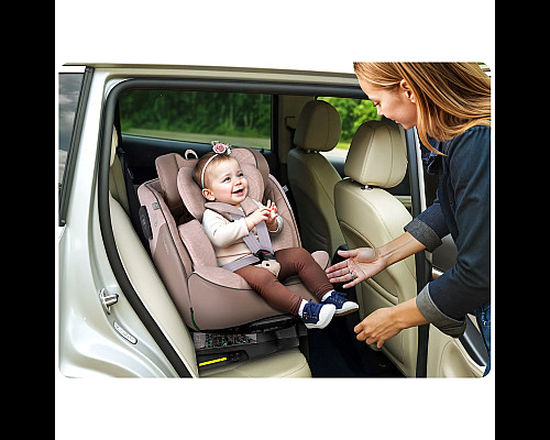 Автокрісло Nukido Aero Line ISOFIX 0-36 кг, бежеве