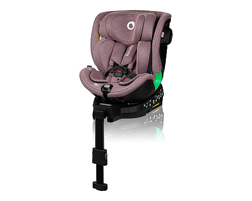 Дитяче автокрісло Lionelo HARMONY I-SIZE 54 х 44 х 59 см - рожеве