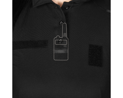 Поло Pani Paladin LT Чорне (7517), XXL Поло Pani Paladin LT Чорне (7517), XXL