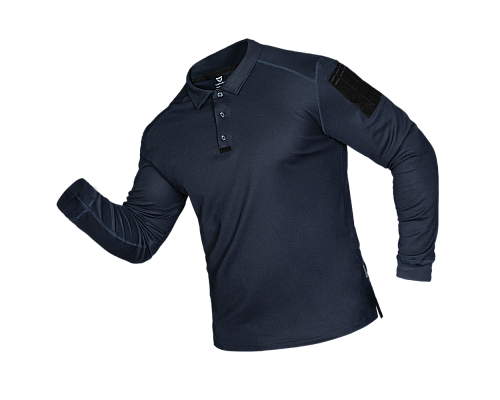 Поло Patrol Long LT CoolPass Pique Light Темно-синє  (7297), XXL
