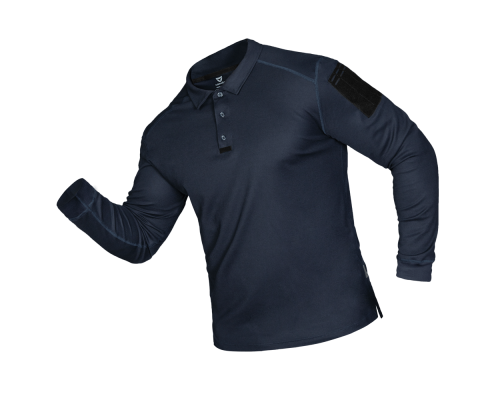 Поло Patrol Long LT CoolPass Pique Light Темно-синє  (7297), XXXL