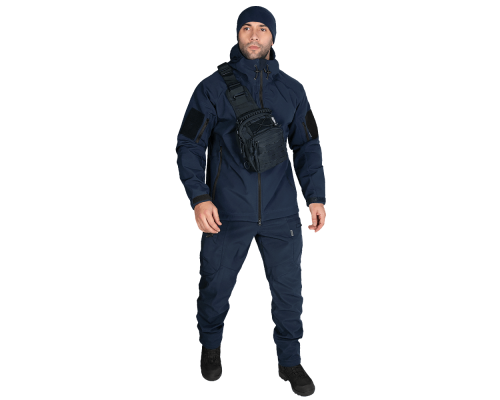 Куртка Stalker SoftShell Темно-синя (7005), XL Куртка Stalker SoftShell Темно-синя (7005), XL