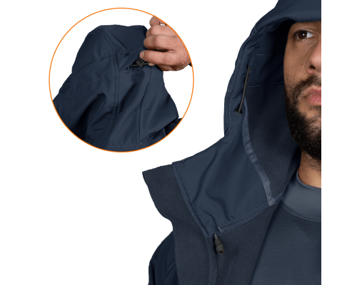 Куртка Stalker SoftShell Темно-синя (7005), XL Куртка Stalker SoftShell Темно-синя (7005), XL