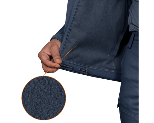 Куртка Stalker SoftShell Темно-синя (7005), XL Куртка Stalker SoftShell Темно-синя (7005), XL