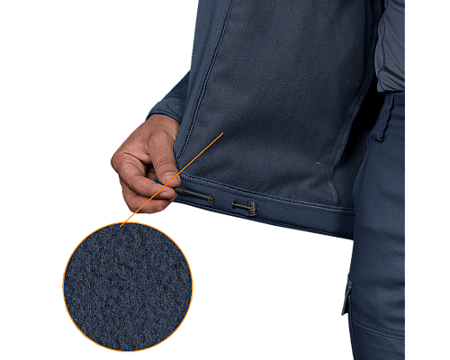 Куртка Stalker SoftShell Темно-синя (7005), XXXXL