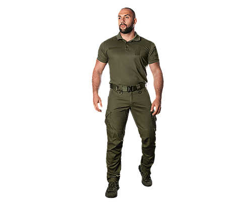 Поло Army ID 2.0 CoolPass Pique LT Олива (8082), L Поло Army ID 2.0 CoolPass Pique LT Олива (8082), L