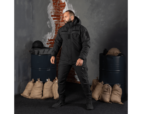 Куртка Patrol System 4.0 RainWall Чорна (8301), M Куртка Patrol System 4.0 RainWall Чорна (8301), M