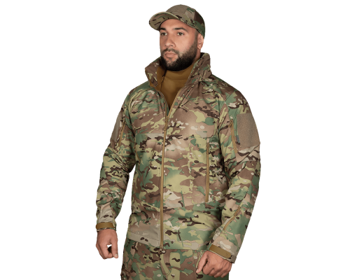 Куртка Phantom SoftShell Multicam (7286), L Куртка Phantom SoftShell Multicam (7286), L