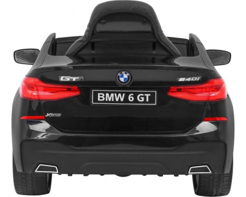 Дитяча акумуляторна машинка BMW 6 GT Чорна