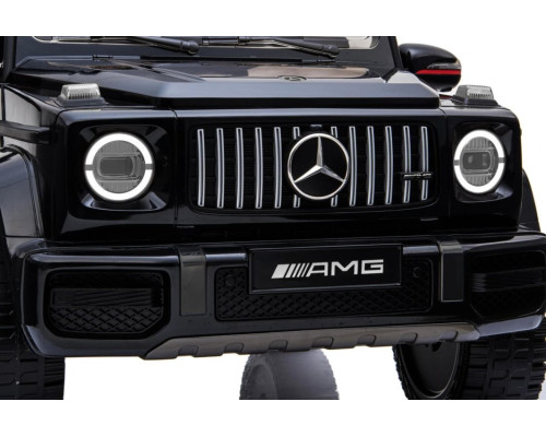 Дитяча акумуляторна машинка Mercedes AMG G63. Чорна