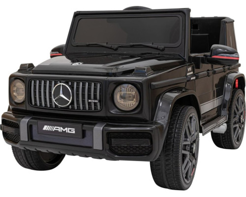 Дитяча акумуляторна машинка Mercedes AMG G63. Чорна