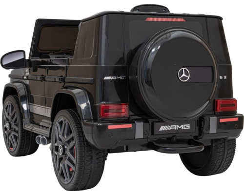 Дитяча акумуляторна машинка Mercedes AMG G63. Чорна